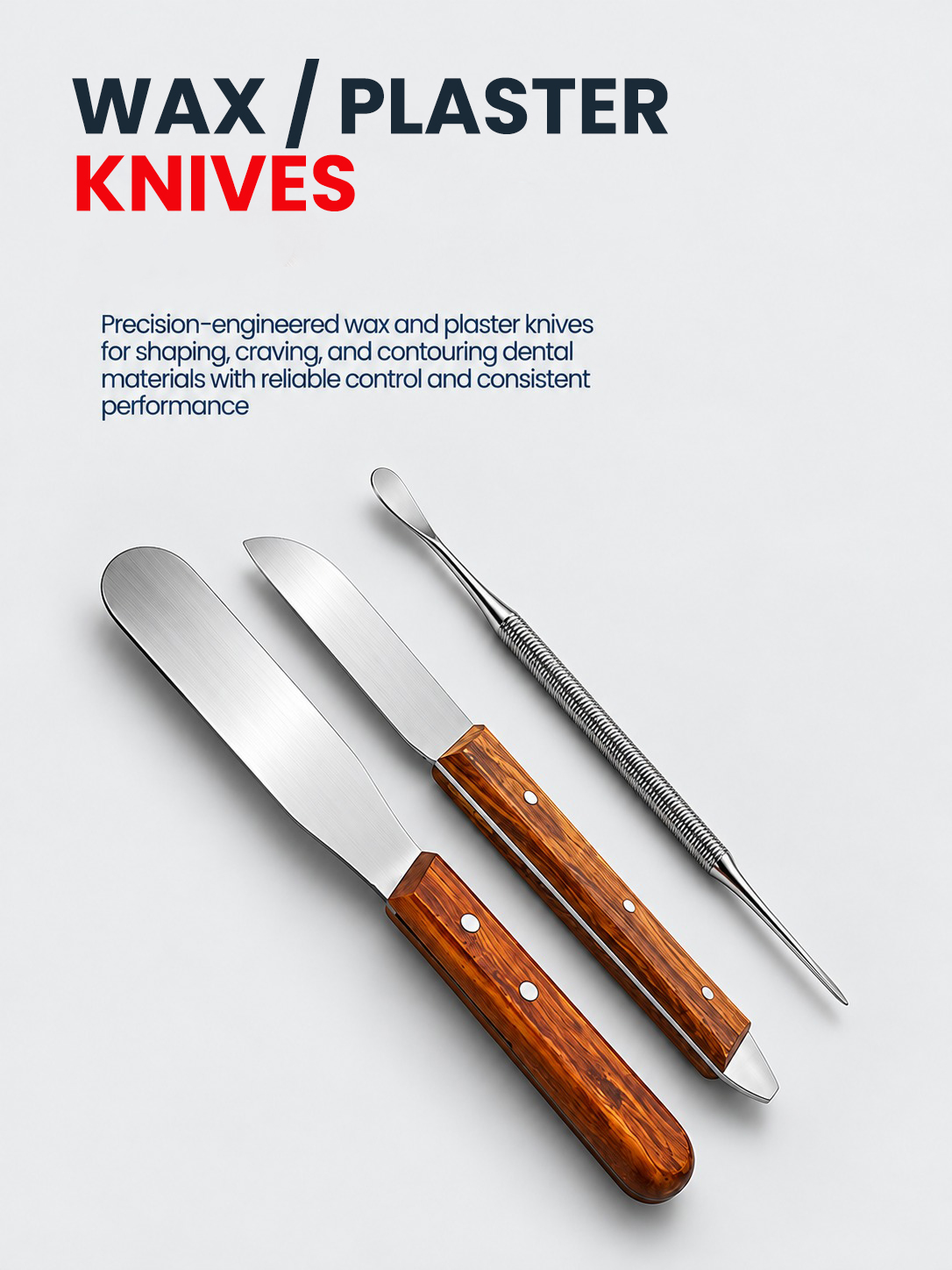 Wax Plaster Knives